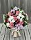 Букет цветов из: Альстромерии, Гвоздики, Розы и Хризантемы в Камских Полянах
