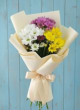 Букет цветов из:  Хризантемы в Камских Полянах