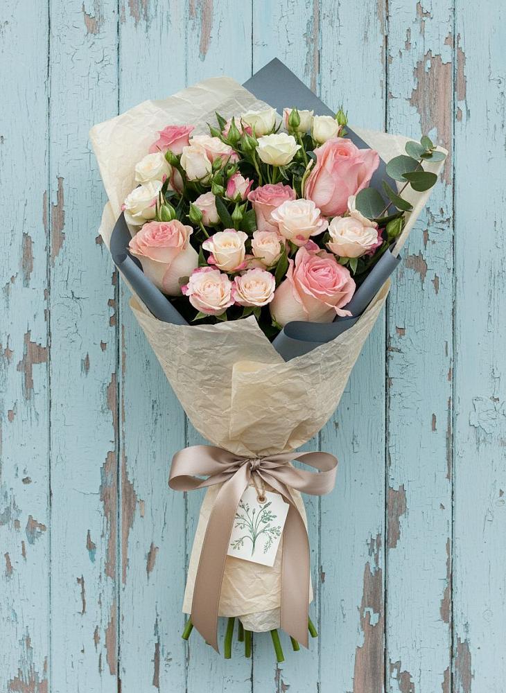 Букет цветов из: Розы в Камских Полянах