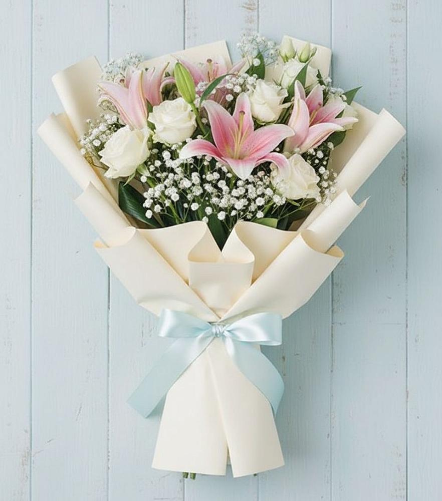Букет цветов из: Лилии в Камских Полянах