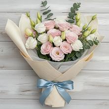 Букет цветов из:  Лизиантусы #REPLACE_PRED# Камских Полянах