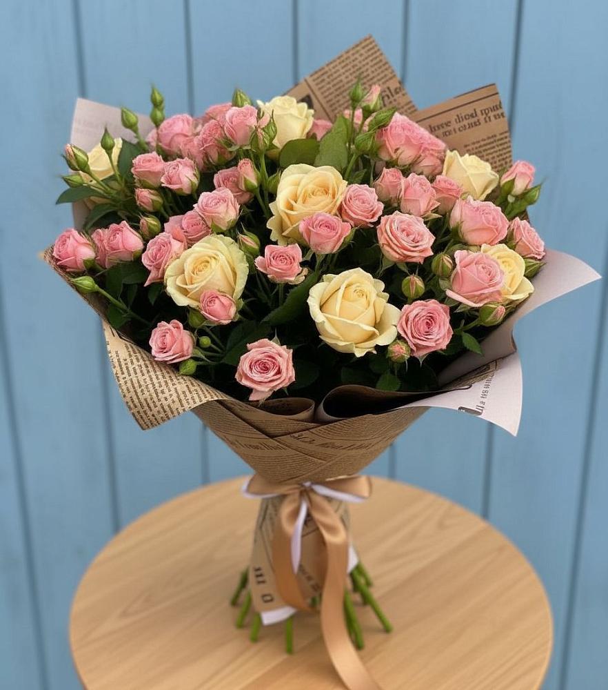 Букет цветов из: Розы в Камских Полянах