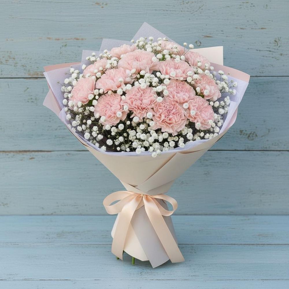 Букет цветов из: Гвоздики в Камских Полянах