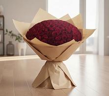 Букет 101 Красная роза в Камских Полянах