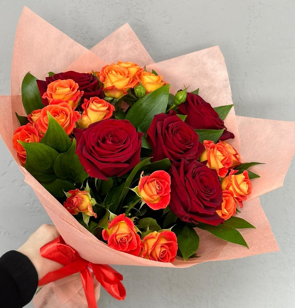 Букет Любовь и восторг в Камских Полянах