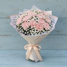 Букет цветов из:  Гвоздики в Камских Полянах
