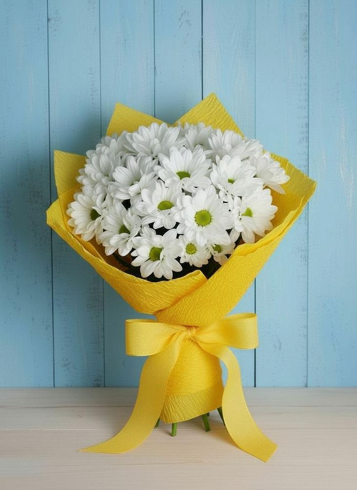 Букет цветов из: Хризантемы в Камских Полянах