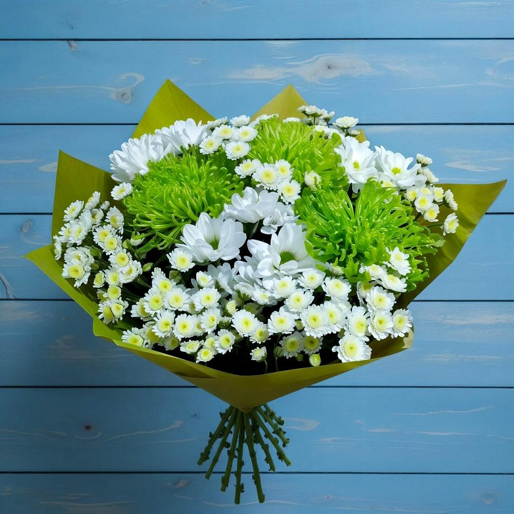 Букет цветов из: Хризантемы в Камских Полянах