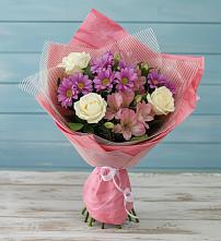 Букет цветов из:  Герберы #REPLACE_PRED# Камских Полянах