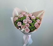Букет цветов из:  Розы и Хризантемы в Камских Полянах