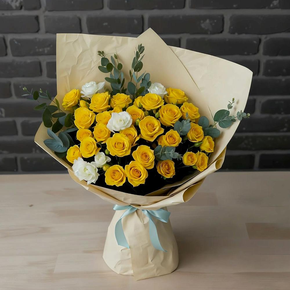 Букет цветов из: Розы в Камских Полянах