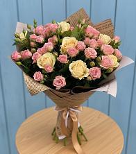 Букет цветов из:  Розы в Камских Полянах