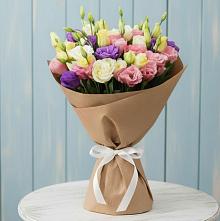 Букет цветов из:  Лизиантусы в Камских Полянах